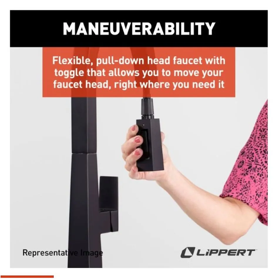 Pull-Down Faucet - Black Matte